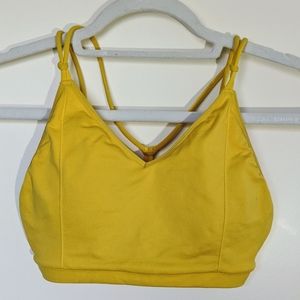 Fabletics Yellow Sports Bra